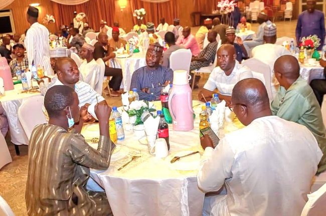 Iftar: Gombe governor hosts journalists