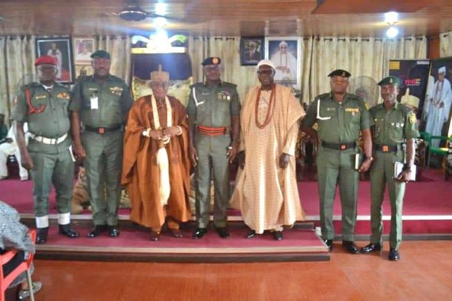 Deji of Akure hails Nigerian Army for sustaining peace in South West