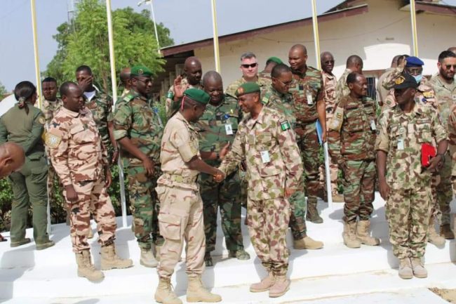 MNJTF Force Commander bids farewell to posted officers