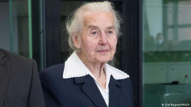 The judge said that there was no alternative to prison to Ursula Haverbeck after her repeated intances of Holocaust denial