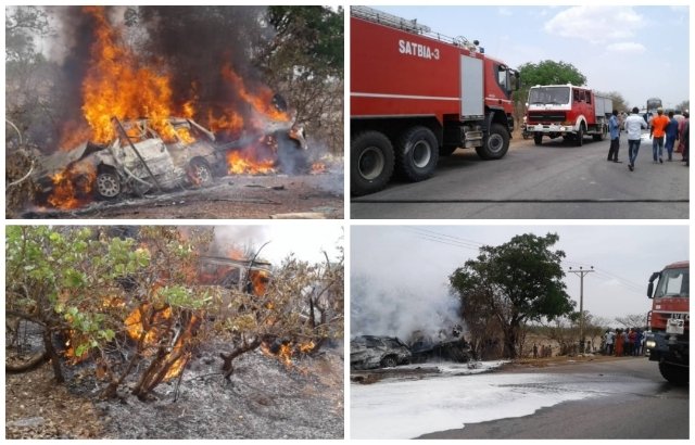 20 travellers burnt to death in Bauchi road accident