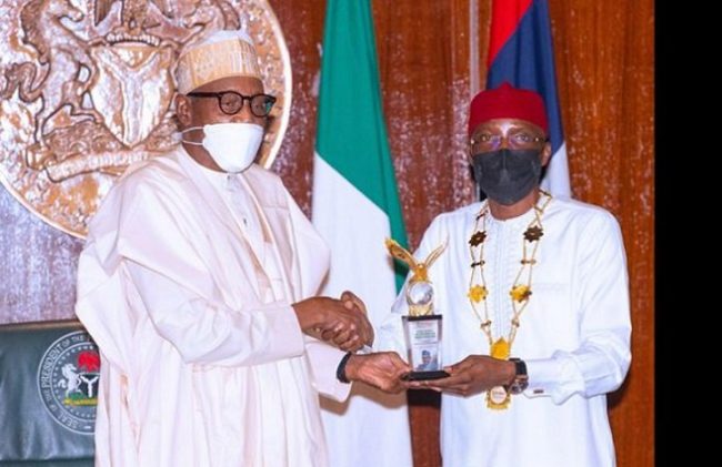 Buhari honoured with global integrity and anti-corruption award