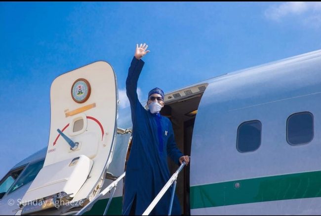 Buhari off to Abidjan for COP-15 conference