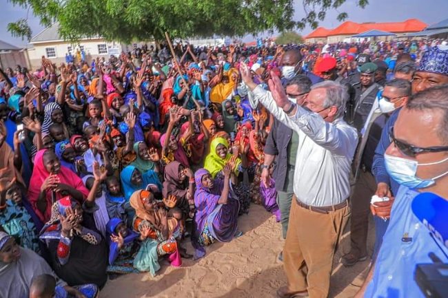 Humanitarian needs: How Zulum received UN Sec-Gen in Borno
