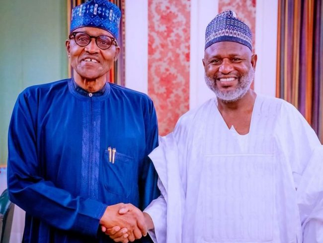 Ex-Zamfara gov visits Buhari, declares intention to run for president