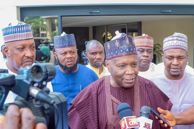 2023: Gombe governor appears before APC screening committee in Abuja