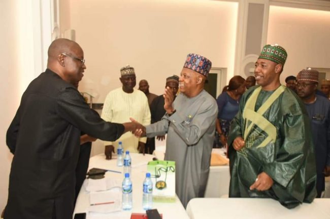 2023: Zulum, Shettima screened by APC in Abuja
