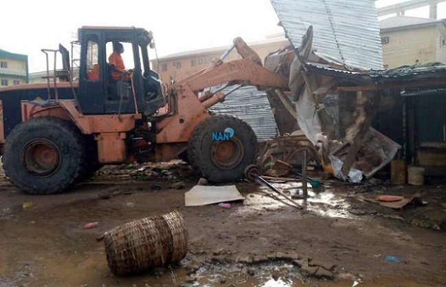 FCTA demolishes illegal market operating on NCWS land