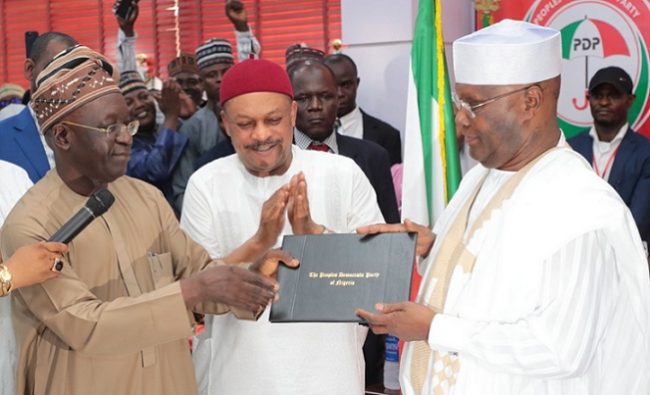 Atiku gets PDP return certificate, says APC defeat should not be taken for granted