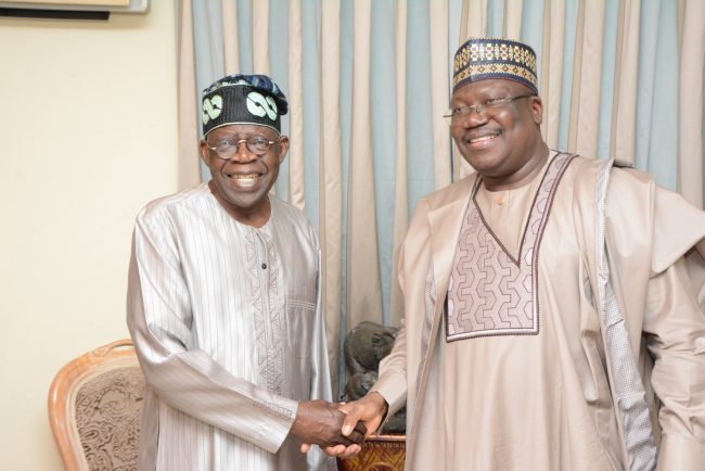 With Tinubu as candidate, APC confident of victory in 2023 - Lawan