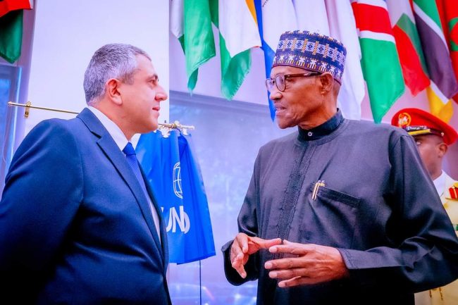Buhari visits UNWTO Sec-Gen in Spain, says Nigeria ready to host the world