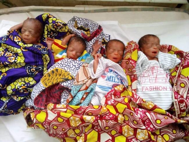 Woman gives birth to quadruplets in Zamfara