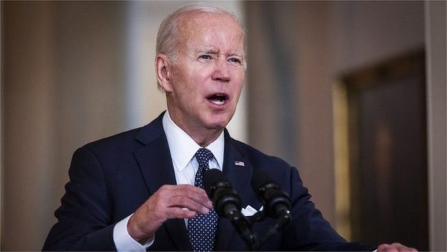 Biden urges US ban on assault-style weapons and gun age limits