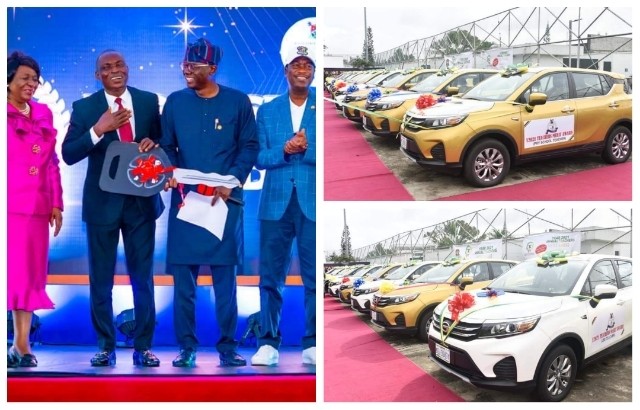 Sanwo-Olu presents 13 SUVs to Lagos outstanding teachers