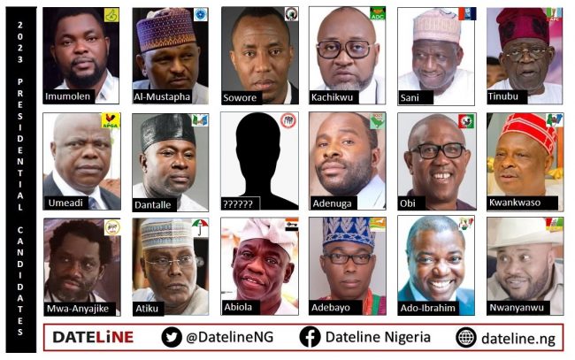 2023: Meet all 17 candidates eying Nigeria's presidency after Buhari