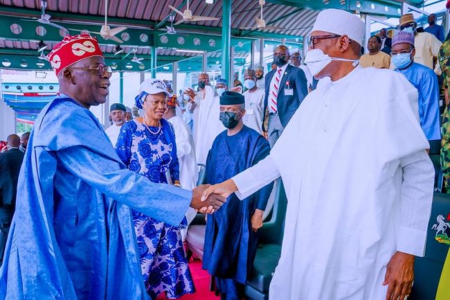 Buhari to Tinubu: You have our full and unwavering support