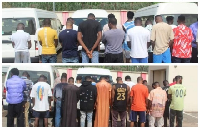 EFCC arrests 41 suspects over internet fraud in Akure