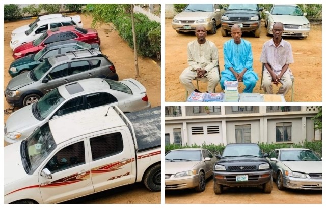 Kano CP hands over 7 recovered stolen vehicles to owners