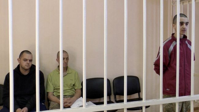 Ukraine war: 2 Britons, 1 Moroccan sentenced to death