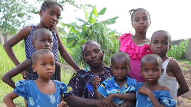 Meet Nigerian who has fathered 5 sets of twins