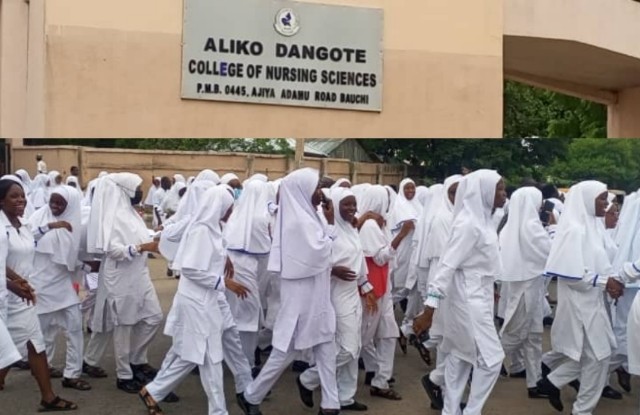 Bauchi nursing college students protest re-appointment of provost, knocks SSG