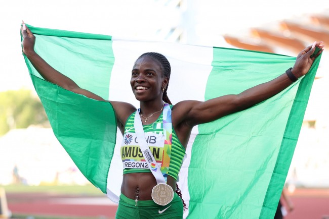 Gbajabiamila congratulates Tobi Amusan for making Nigeria proud