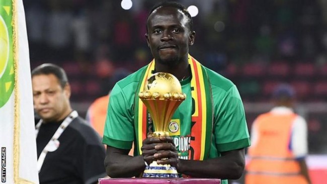 Sadio Mane named African Footballer of Year