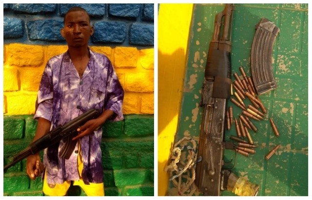 Kaduna police arrest bandit, recover rifle with 29 rounds
