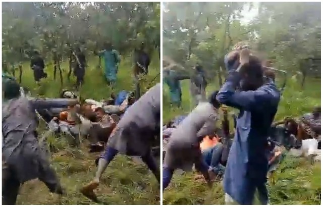 Gunmen beat abducted train passengers in new video
