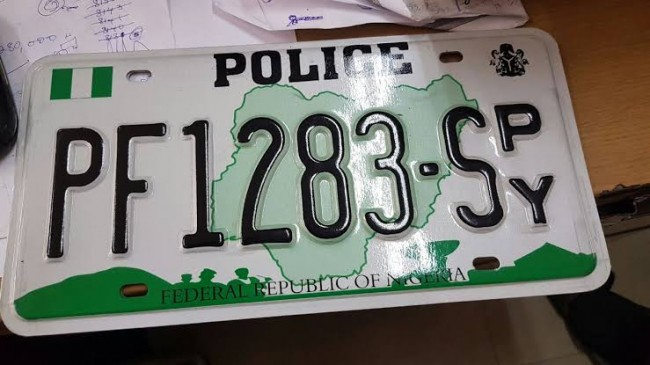 IGP directs seizure of SPY number plates