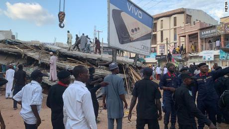 Many people feared trapped as multi-story building collapses in Kano