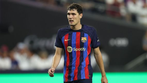 Andreas Christensen joined Barcelona from Chelsea on a free transfer earlier this summer. James Williamson - AMA/Getty Images