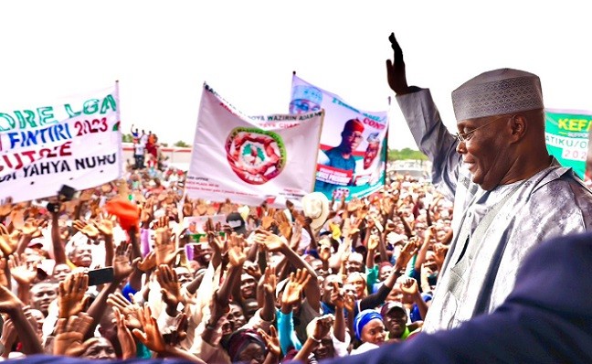 Atiku, Sambo, Okowa, Fintiri, Ayu receive 160,000 decampees from APC