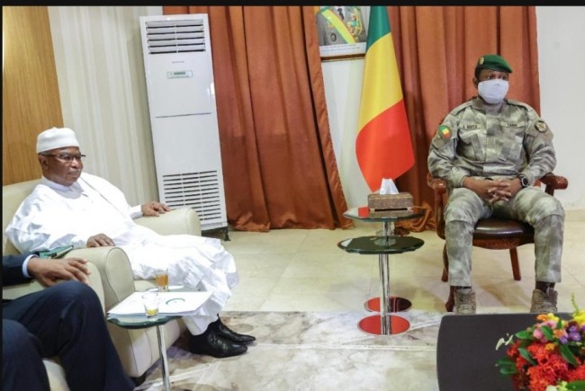 OIC Sec-Gen visits Mali transitional president