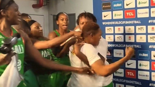 Basketball World Cup: Mali players fight each other in front of media