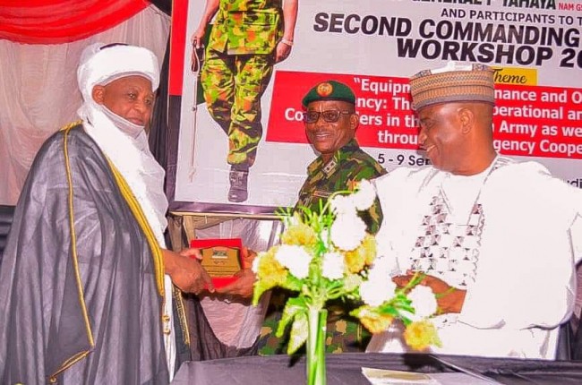 Tambuwal to Buhari: Continue to empower military, other security agencies