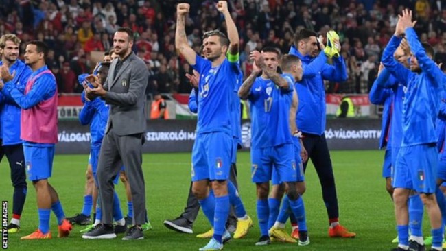 Italy pip Hungary to spot in Nations League finals