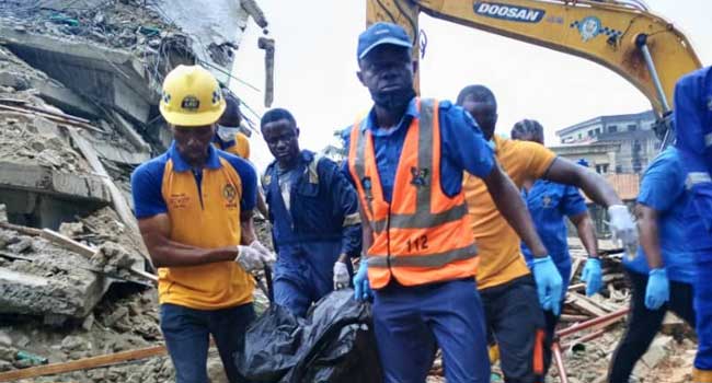 Lagos commissioner resigns after building collapse leaves 6 dead