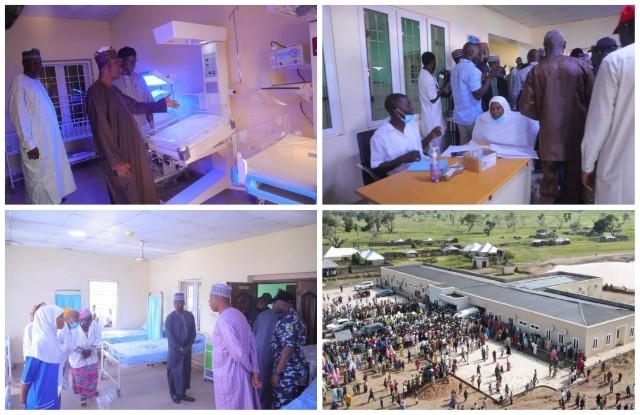 Zulum opens Mirnga medical centre not put to use by donors