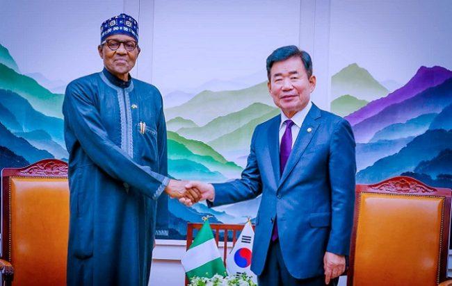 Buhari condoles with South Korean president over Halloween tragedy