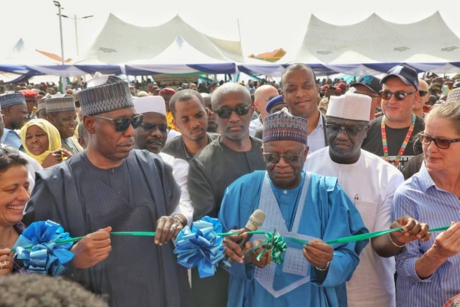 Buhari’s CoS Gambari opens 804 houses built by UNDP, Zulum in Borno