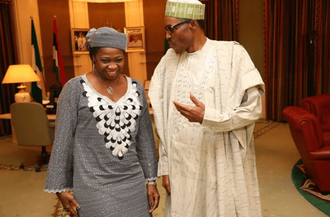 Buhari hails 'Madam Diaspora' Abike Dabiri-Erewa on 60th birthday