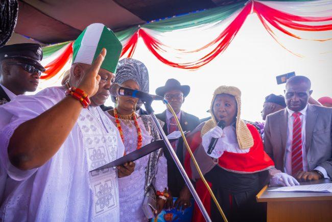Photos: Adeleke inaugurated as new Osun governor
