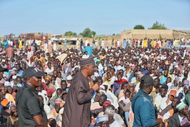 Ngala: Zulum shares N255m, food, textiles to 70,000 indigents