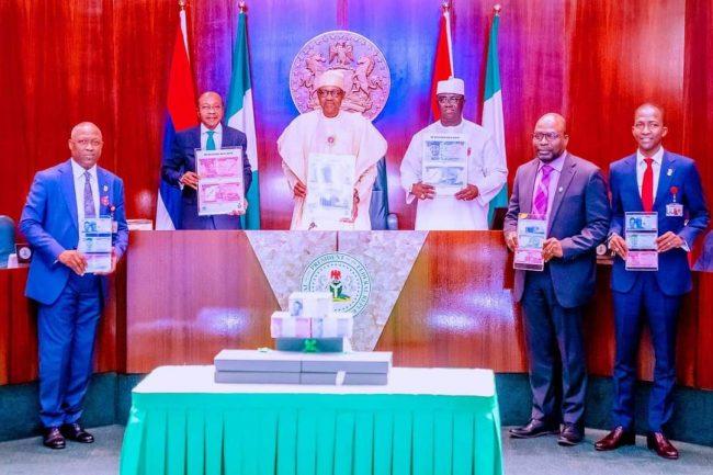 Buhari launches redesigned naira notes