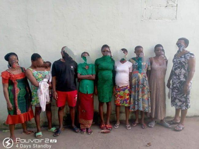 Police burst Nasarawa 'baby factory', rescue victims, arrest suspects