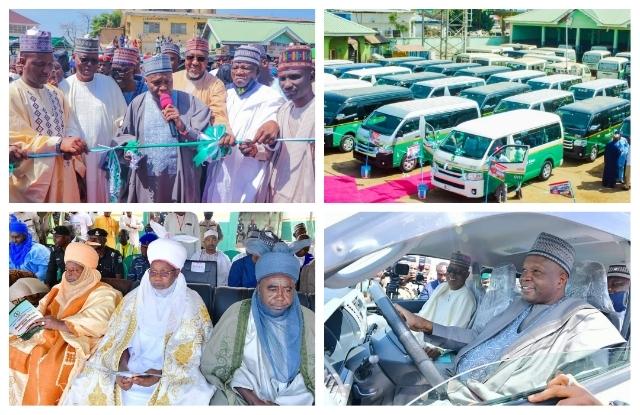 Gov Inuwa launches 40 new buses for Gombe Line, mega schools, NUJ, students