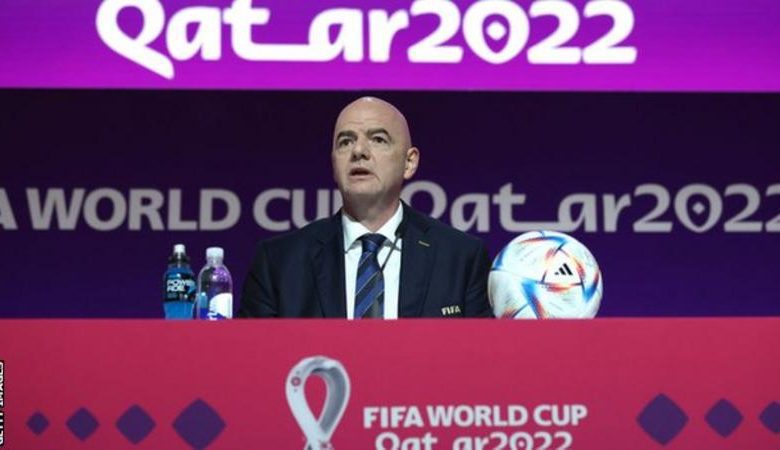 World Cup 2022: Fifa president Gianni Infantino accuses West of 'hypocrisy'