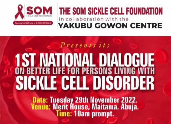 Foundation holds 1st national dialogue on sickle cell disorder