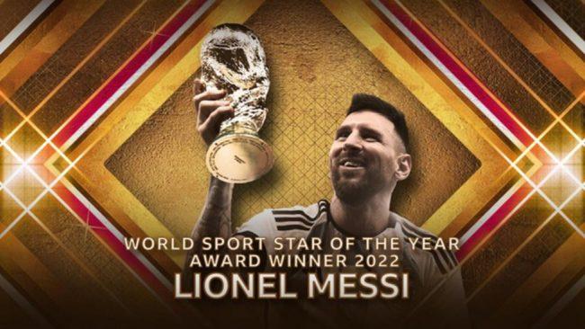 Messi named BBC Sports Personality's World Sport Star of the Year